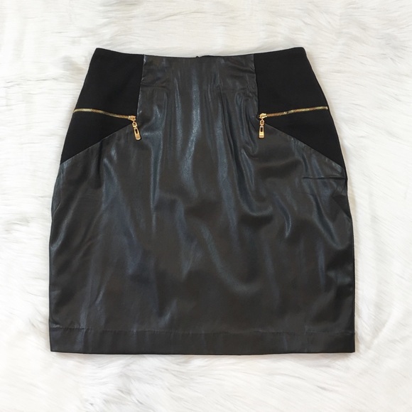 Relished Dresses & Skirts - Vegan Leather Skirt